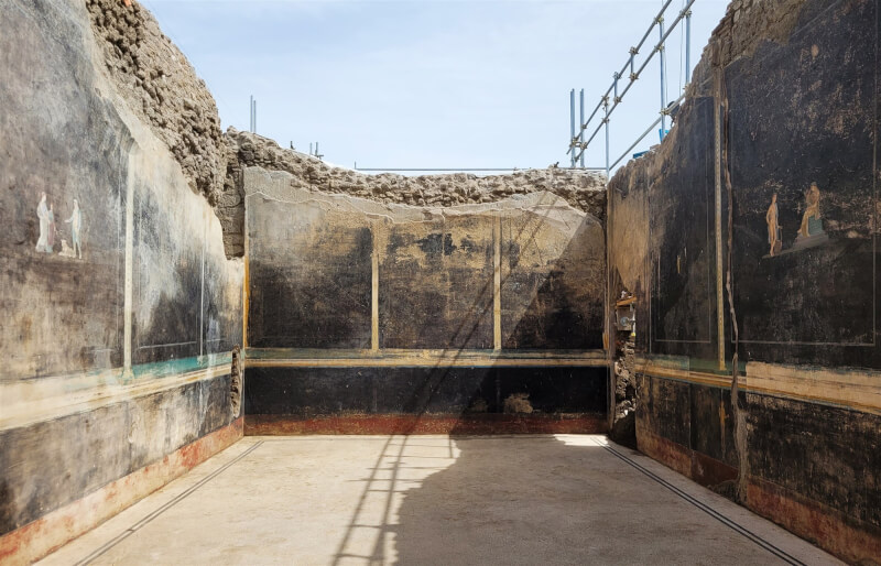 龐貝遺址出土宴會廳 展現古羅馬中上階級生活