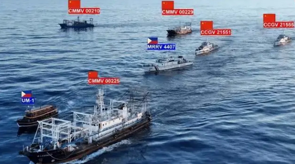 中44船包圍菲2艦! 專家：北京最快10天將「出手」