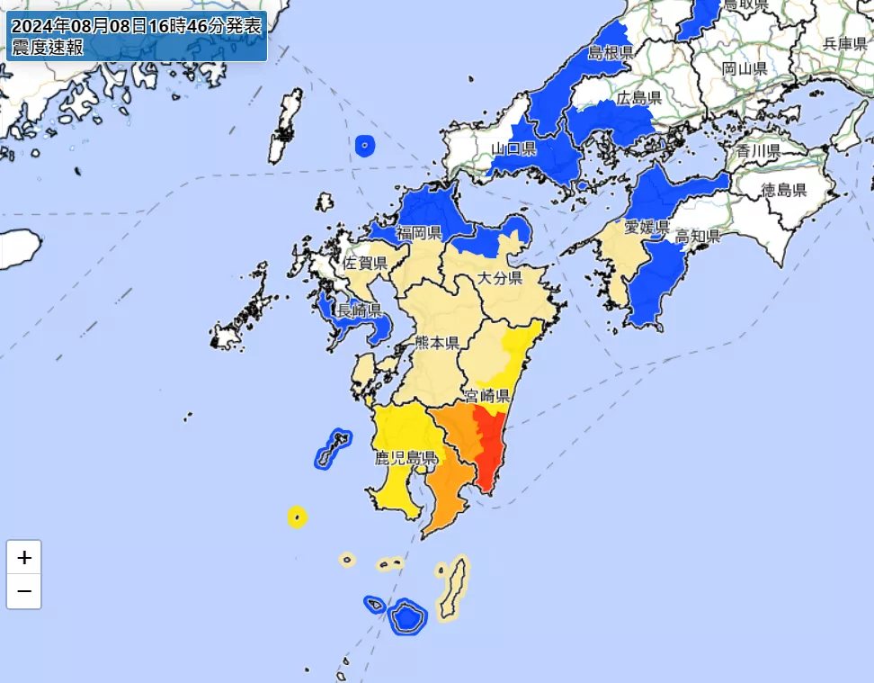 快讯:日本地震规模上修7.1!海啸注意区域持续扩大