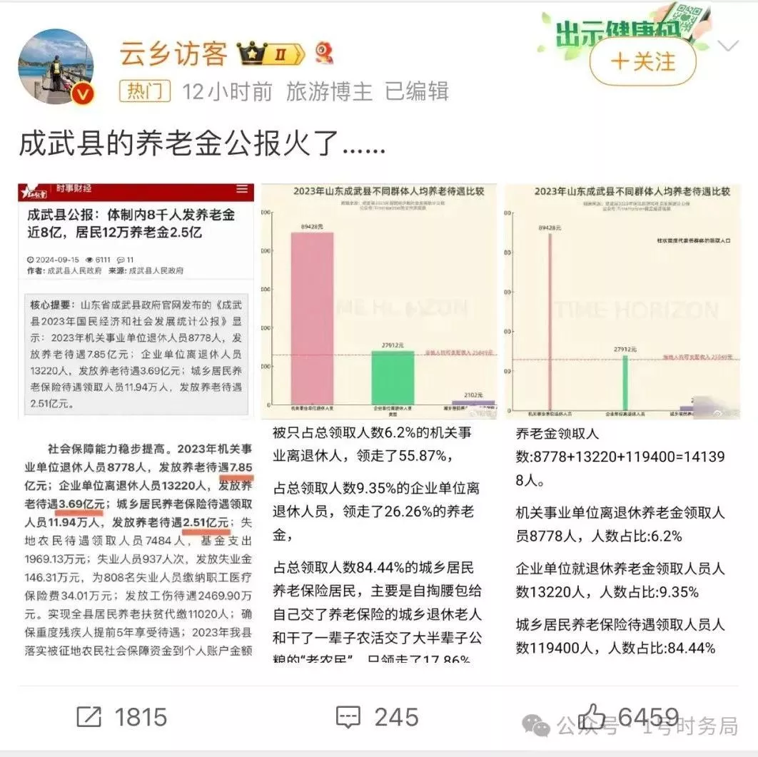 一则发展统计公报火了:终于理解为何都往体制里钻