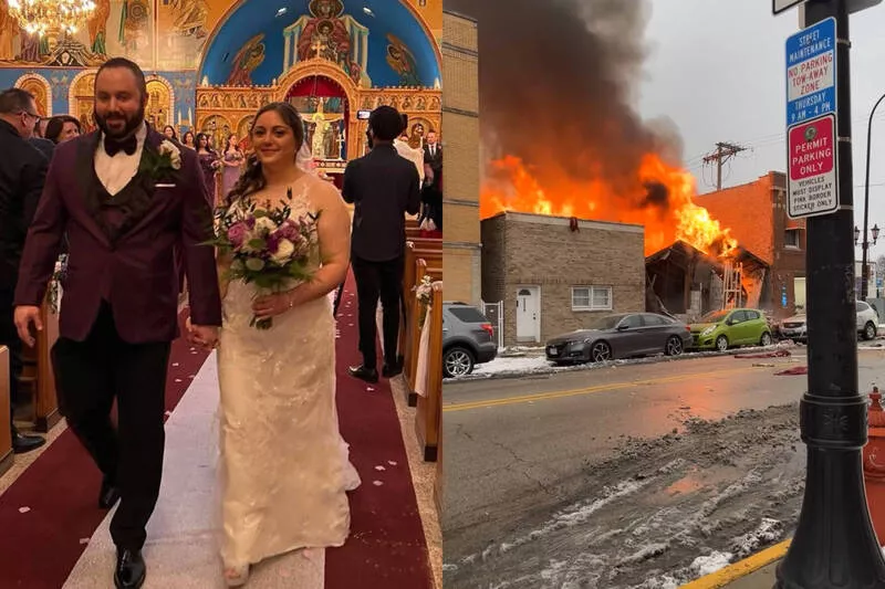 新娘刚说完"我愿意"住家就爆炸 婚礼宾客离奇丧命