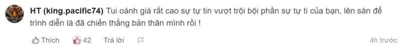 Comments from netizens
