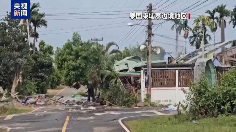 泰國軍方:柬埔寨再次違反停火協議發動襲擊