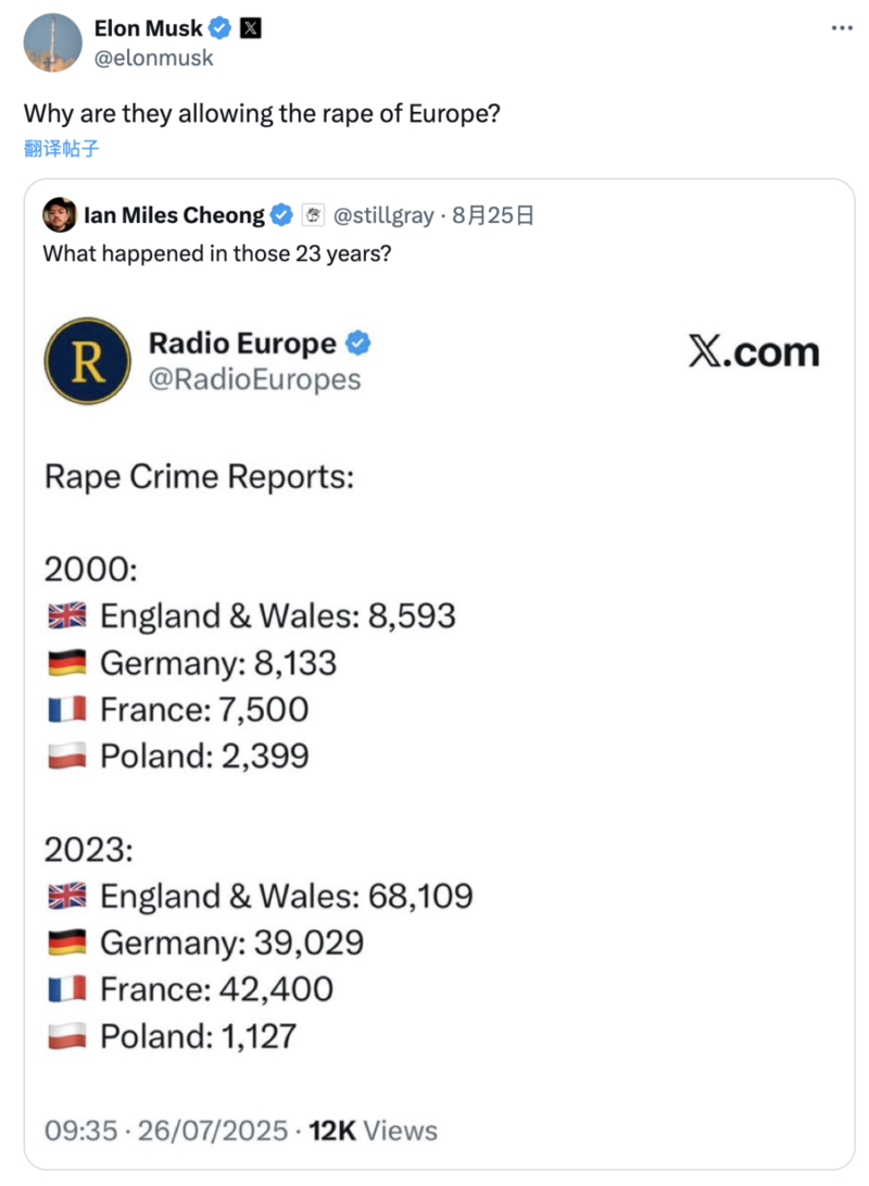 英国强奸案23年涨8倍!非法移民让治安失控?