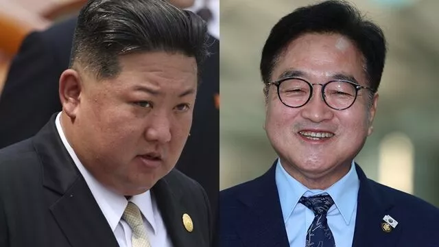 两韩和解？金正恩、南韩国会议长阅兵"握手寒暄"