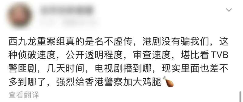 港剧照进现实:西九龙重案组在香港究竟啥地位?