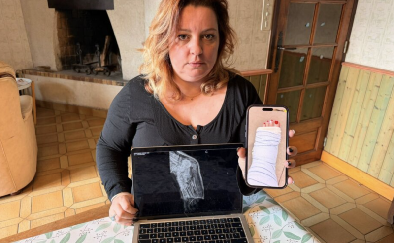 在超市踩到菜葉摔斷腿 還被判賠超市3000歐?