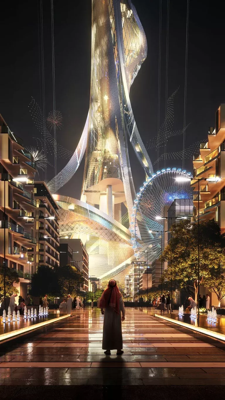沙特拟建世界第一高塔 高度将逾迪拜哈利法塔2倍