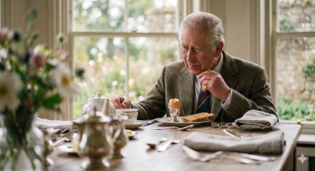 查尔斯国王的老钱风饮食,难以想象的控制欲
