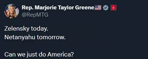 MAGA"叛徒"喊话特朗普：我们能不能就关注美国？