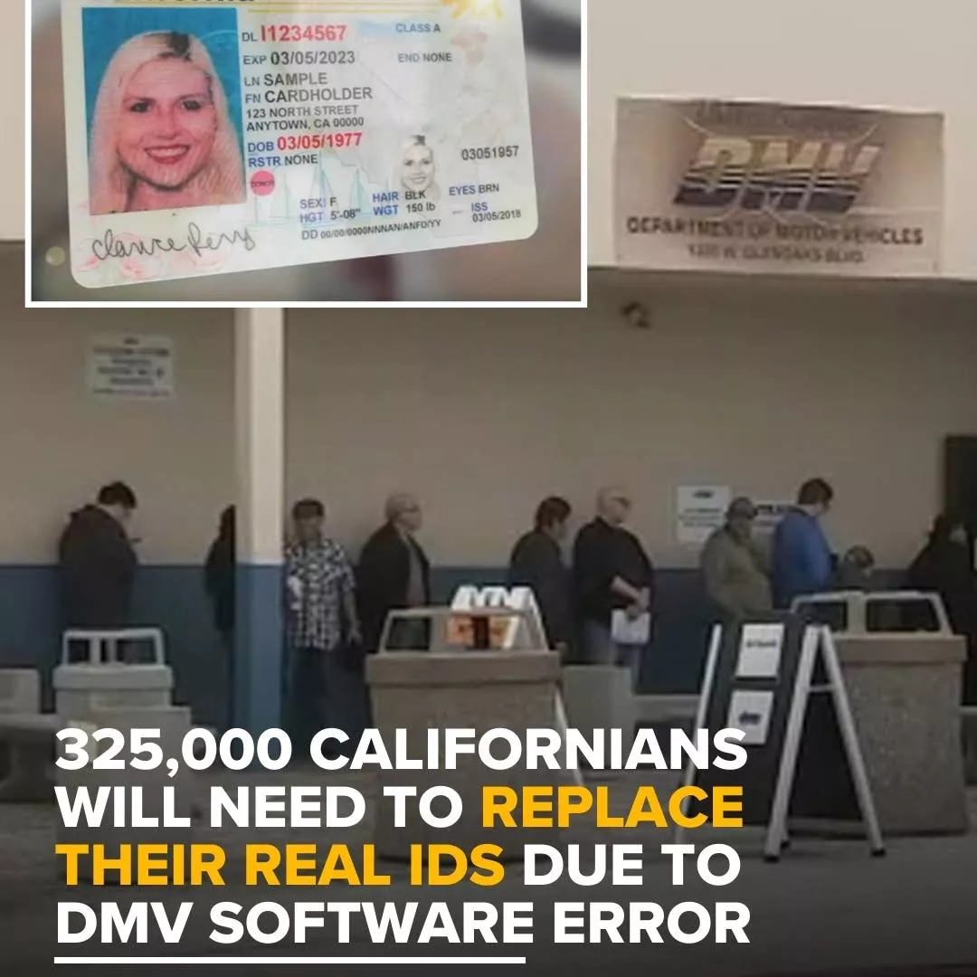 离谱！DMV系统出错 32万人REAL ID“作废重来”？