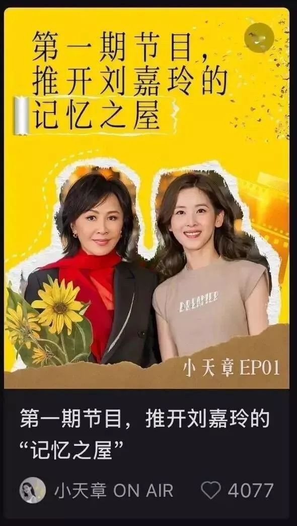 章泽天播客曝光刘嘉玲豪宅 姜研、霍思燕的也不小