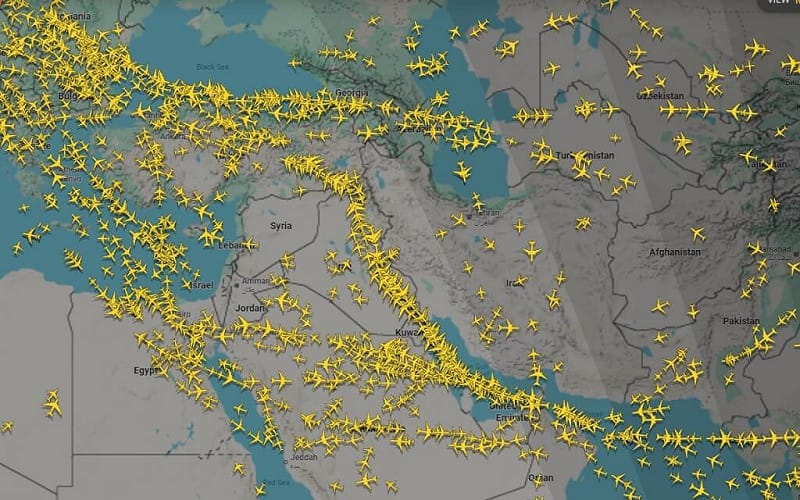 德黑兰重开空域 欧洲航空公司持续避开伊朗伊拉克