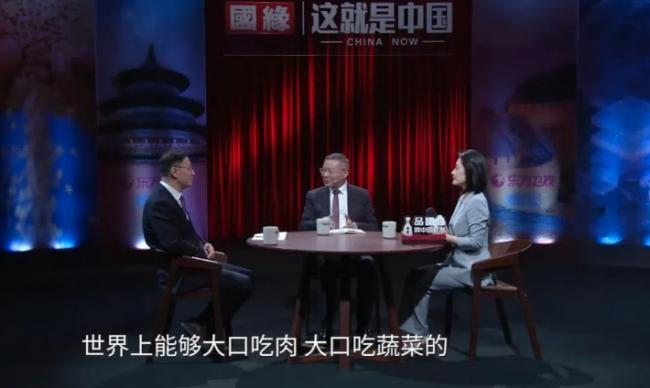 张维为：世界上能大口吃肉吃蔬菜的只有中国