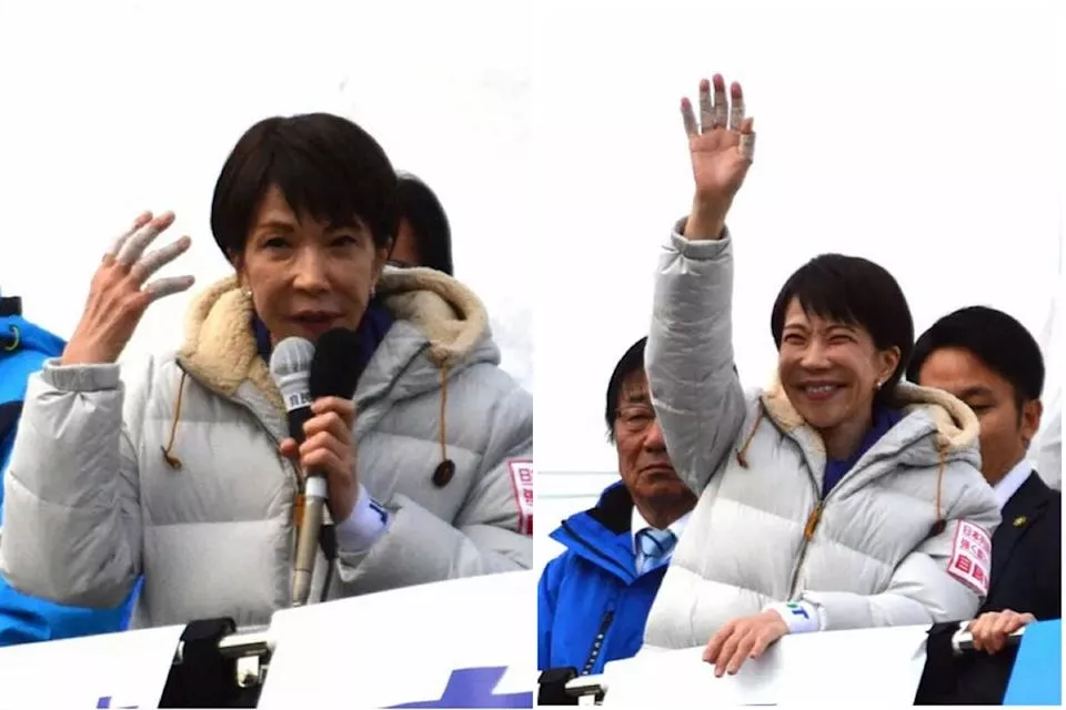遭粉丝"恐攻式拉手"高市早苗手受伤 人潮炸裂畫面