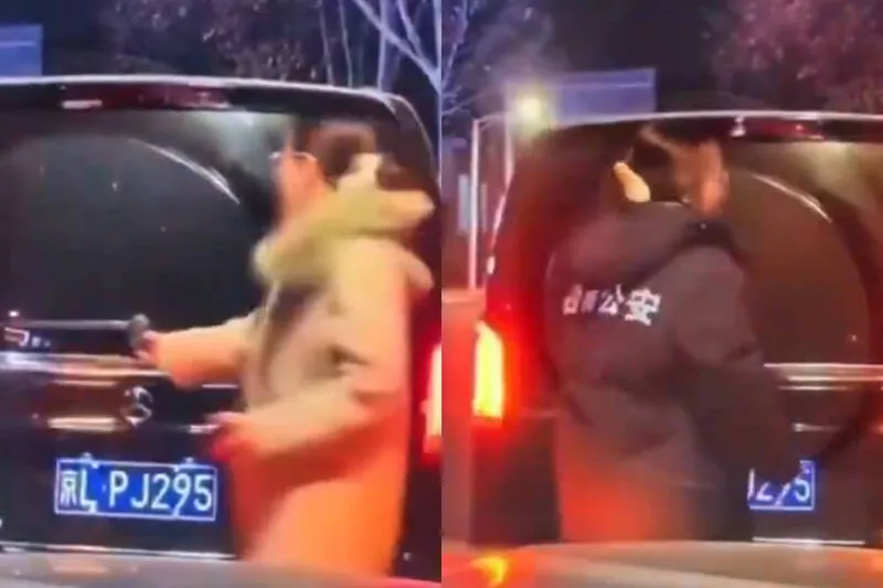 继广西“亮证姐”后北京再出“亮衣姐” 引发热议