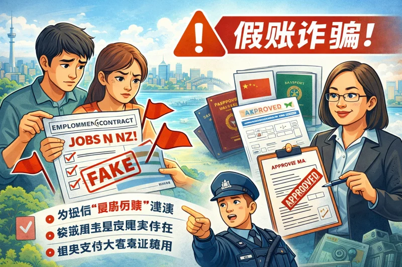 持牌移民顾问诈骗华人移民