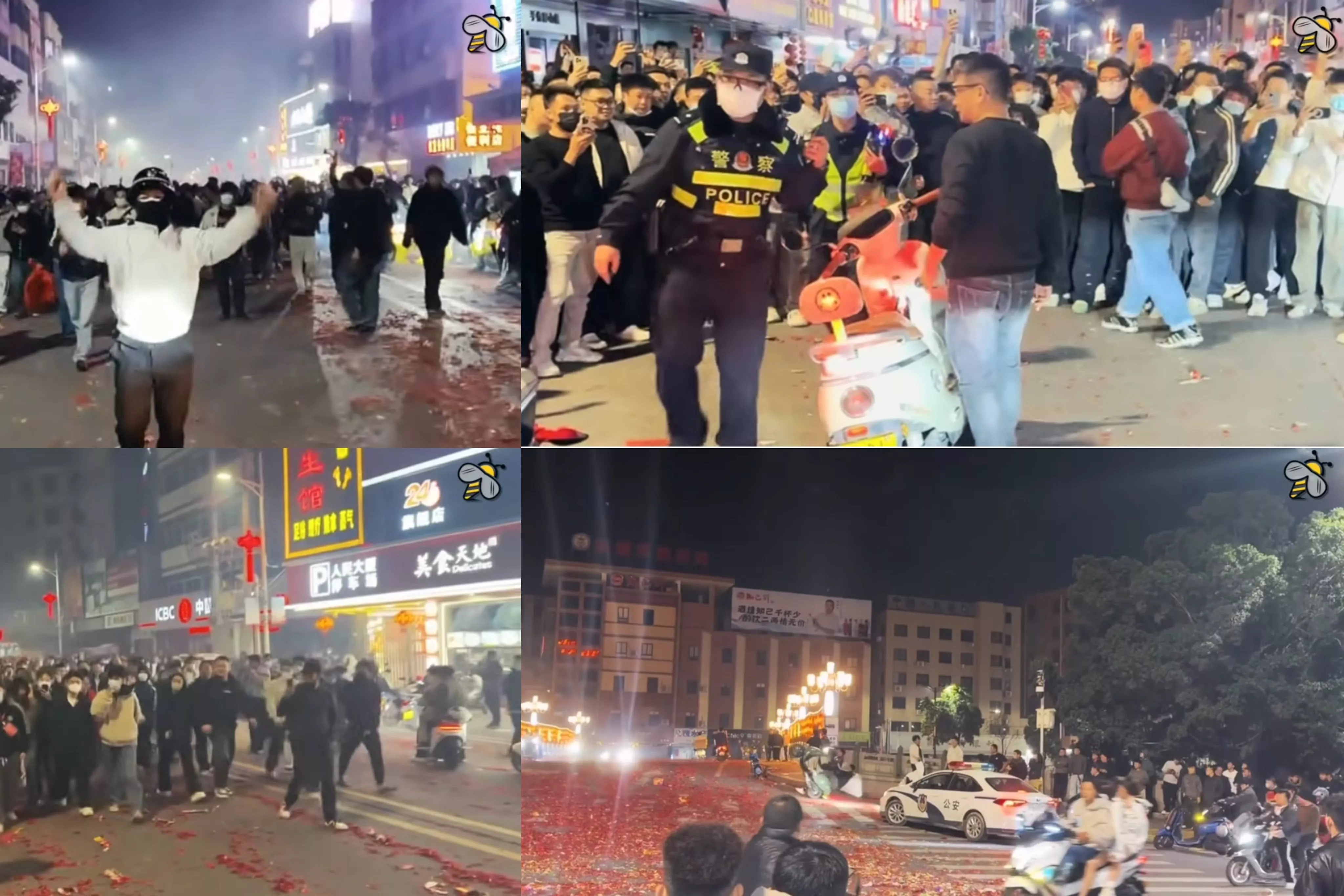 广东陆丰游神禁炮，引发千人抗议（图）