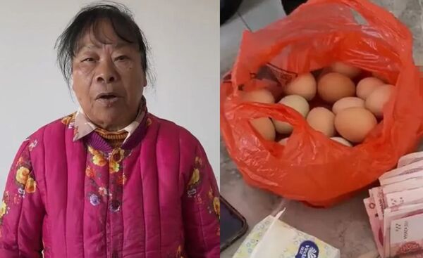 离奇！47岁男用“20颗鸡蛋”娶82岁老妇