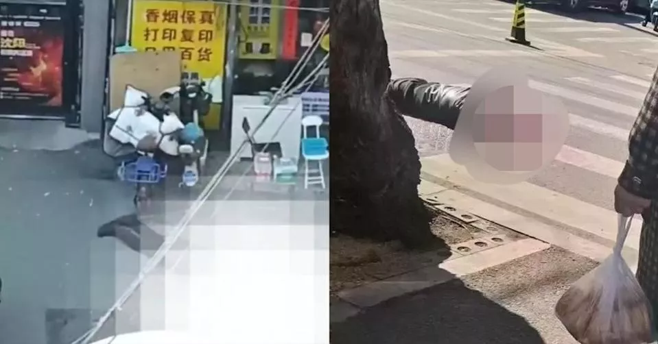 中国惊传随机砍人　1人头被砍下 倒在大马路