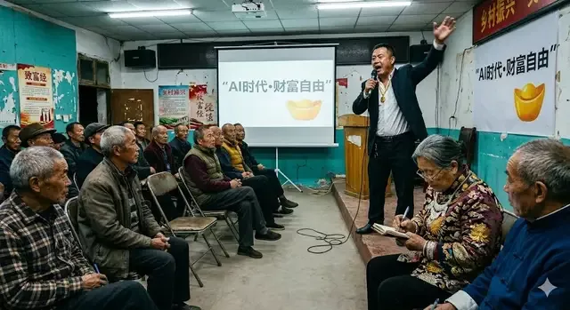 被保健品骗的那批老人，正在沉迷AI财商课