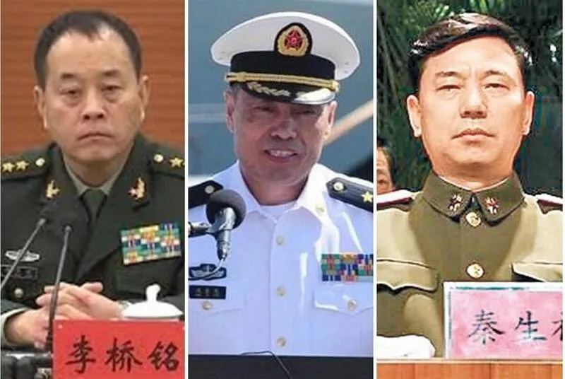 中国将领“消失”原因曝 一次性通报9人 无张又侠