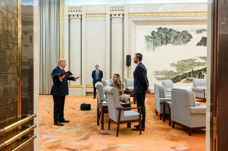 惊到不少人！川普出席北京国宴前这一幕