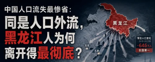 黑龙江15年少800万人 他们为何离开后很少回来