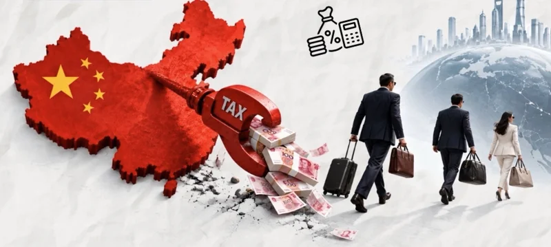 外媒:10月22日起 中国将对“海外财富”征税